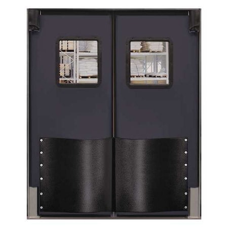 Swinging Door, 8 x 5 ft, Metallic Gray, PR MPN:6096RDMGR