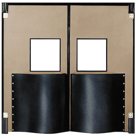 Swinging Dr, 7x6ft, Beige, Polyethylene, PR MPN:7284XDBEI