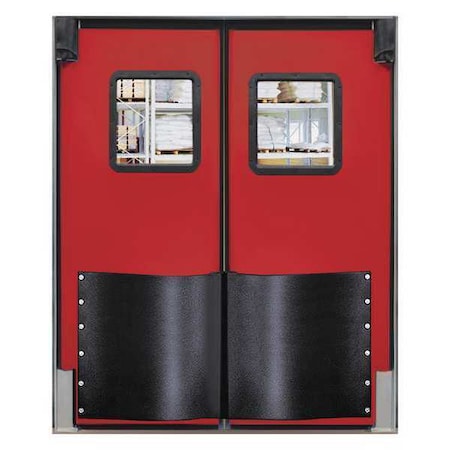 Swinging Dr, 8x7 ft, Red, Polyethylene, PR MPN:8496RDRED