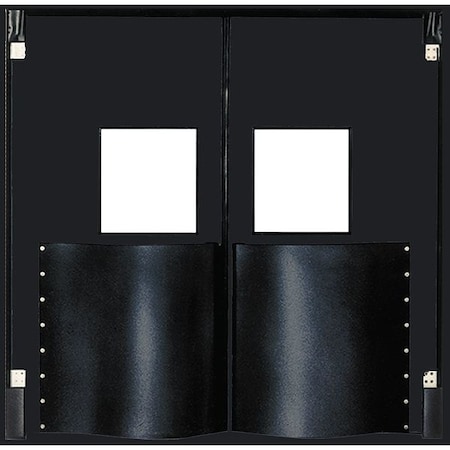 Swinging Dr, 9x8ft, Black, Polyethylene, PR MPN:96108XDBLA