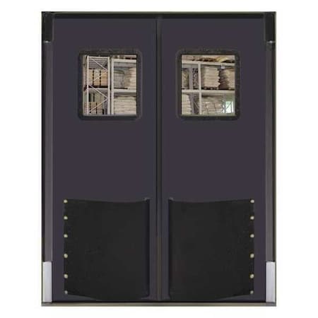 Swinging Door, 8 x 8 ft, Metallic Gray, PR MPN:9696RD25MGR