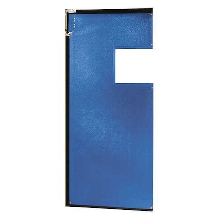 Swinging Door, 7 x 3 ft, Royal Blue, PVC MPN:AIR2003684RBL