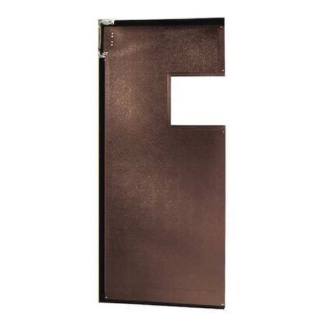 Swinging Door, 8 x 3 ft, Chocolate Brown MPN:AIR2003696CBR