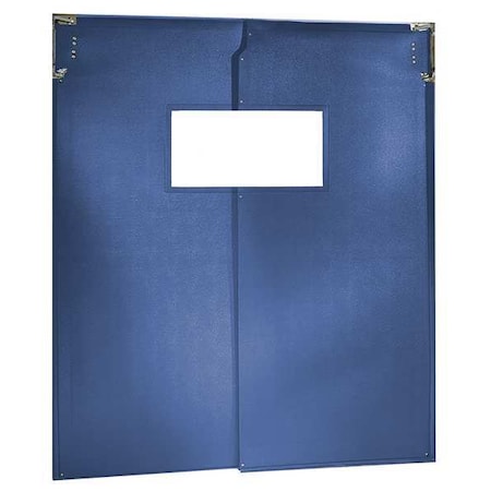 Swinging Door, 8 x 5 ft, Royal Blue, PVC, PR MPN:AIR2006096RBL