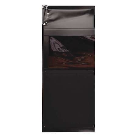Swinging Door, 7 x 2.5 ft, Black, PVC MPN:AIR9733084BLA