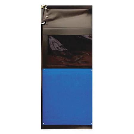 Swinging Door, 7 x 2.5 ft, Royal Blue, PVC MPN:AIR9733084RBL