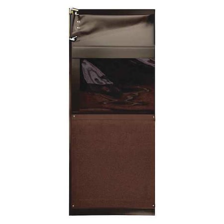 Swinging Door, 7 x 3 ft, Chocolate Brown MPN:AIR9733684CBR
