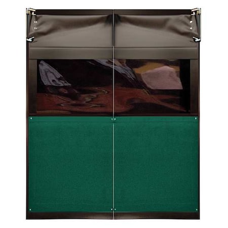 Swinging Dr, 7x5 ft, Forest Green, PVC, PR MPN:AIR9736084FGR