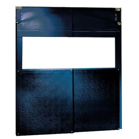 Swinging Door, 7 x 5 ft, Navy Blue, PVC, PR MPN:AIR9736084NAV