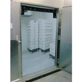 Chase Doors EconoClear™ Flexible Low-Temperature Clear Swinging Door 36
