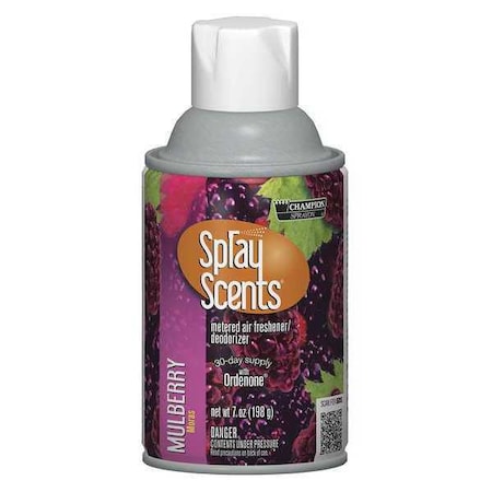 Metered Air Freshener Mulberry, 7oz, PK12 MPN:438-5169
