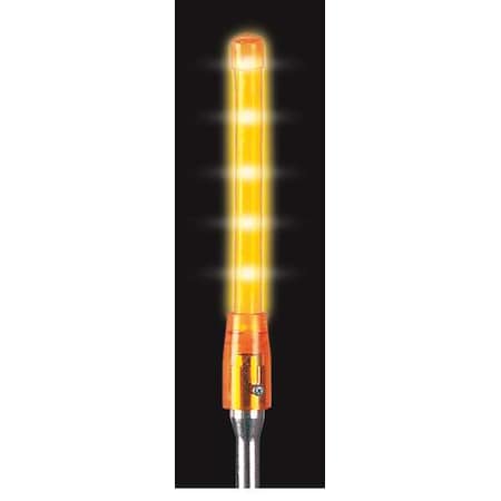 Warning Whip Glo-Worm LED Light, Amber MPN:FSLED12-6-A
