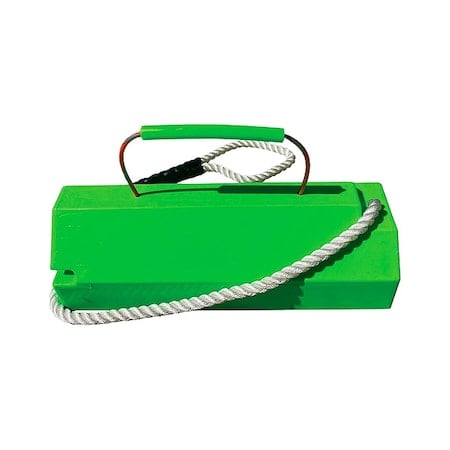 Aviation Chock, Green, 6 1/2