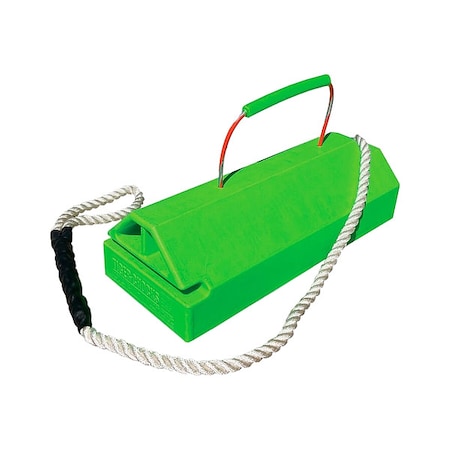 Commercial Aviation Chock, Green, 6