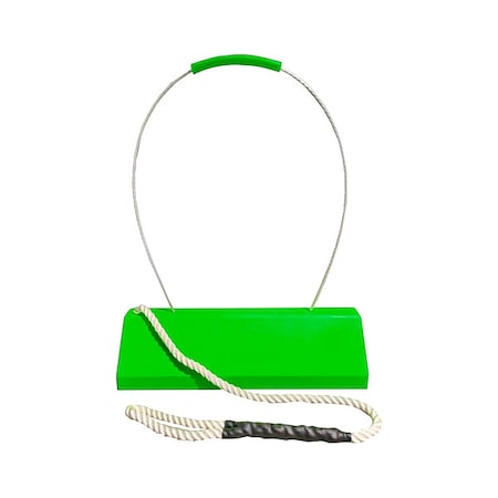 Commercial Aviation Chock, Green, 6