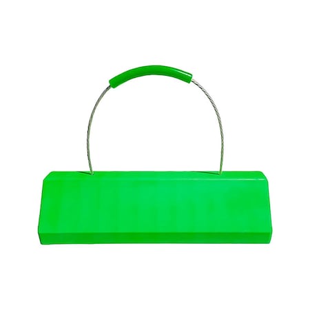 Commercial Aviation Chock, Green, 6