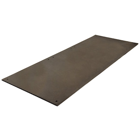 Ground Protection Mat, 1/2 in Thickness, High Density Polyethylene, Black MPN:AM38S1