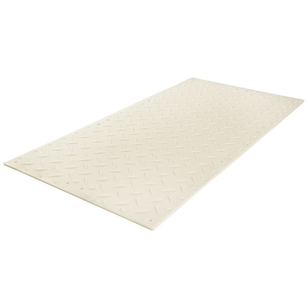 Ground Protection Mat, 1/2 in Thickness, High Density Polyethylene, Clear MPN:CM48