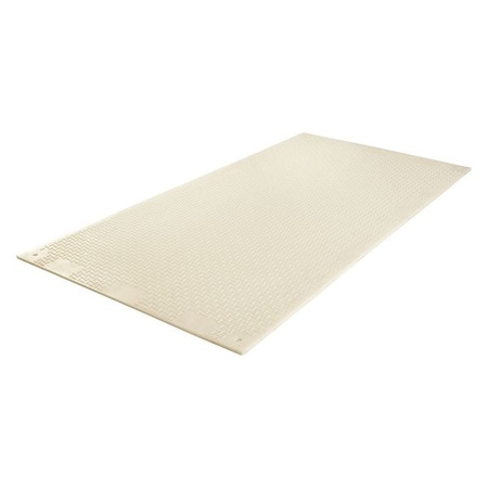 Ground Protection Mat, 18/25 in Thickness, High Density Polyethylene, Clear MPN:CV48S1
