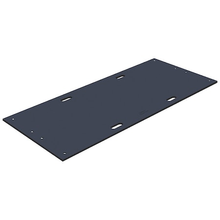 Ground Protection Mat, 1/2 in Thickness, High Density Polyethylene, Black MPN:TM3696-1S-B