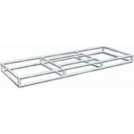 Checkers™ Turn-A-Rack Metal Ground Protection Transport Storage Skid Steel White AMRK