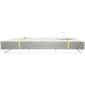 Checkers™ AlturnaMAT® HDPE Ground Protection MatPak w/Hand Holes 3' x 8' Clear 12/Pack CMCP3S1HH8