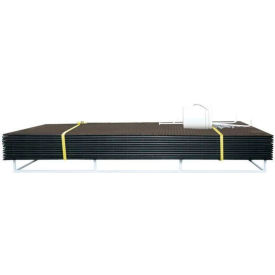 Checkers™ VersaMAT® HDPE Ground Protection MatPak 3' x 8' Black Pack of 12 VMCP3