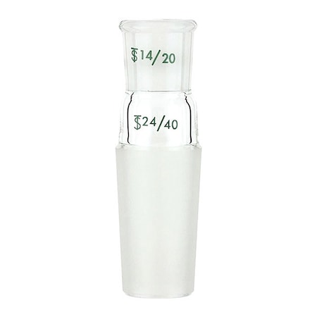 Adapter, 103 mm L, 29/42, 24/40, Clear MPN:CG-1000-29
