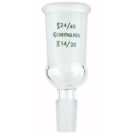 Adapter, 110 mm L, 24/40, 29/42, Clear MPN:CG-1002-07