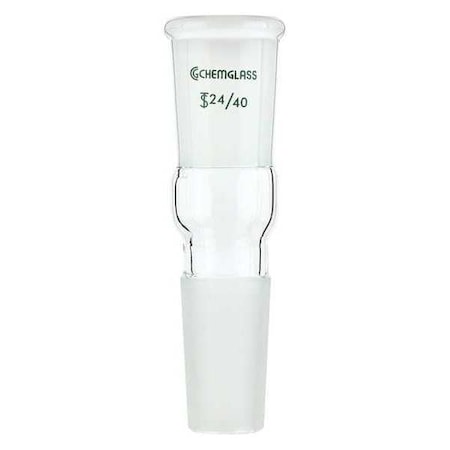 Adapter, 90 mm L, 14/20, 14/20, Clear MPN:CG-1007-10