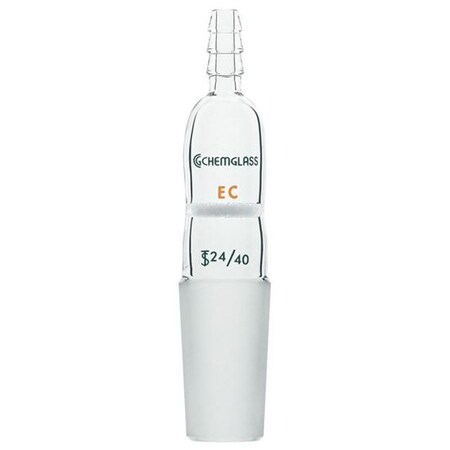 Adapter, 95 mm L, 24/40, 24/40, Clear MPN:CG-1011-01