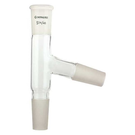 Adapter, 165 mm L, 24/40, 24/40, Clear MPN:CG-1022-01