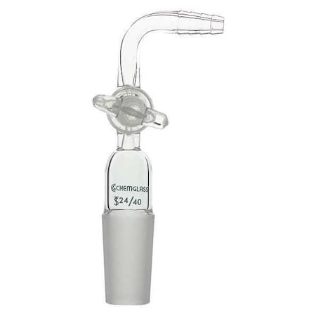 Adapter, 97 mm L, 14/20, 14/20, Clear MPN:CG-1028-14