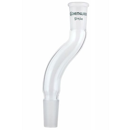 Adapter, 180 mm L, 24/40, 24/40, Clear MPN:CG-1033-01