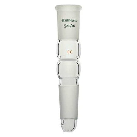 Adapter, 151 mm L, 24/40, 24/40, Clear MPN:CG-1041-F-03