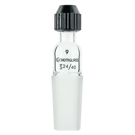 Adapter, 90 mm L, 24/40, 24/40, Clear MPN:CG-1043-05