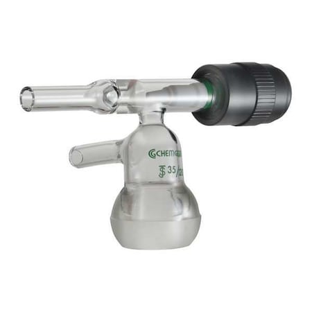 Adapter, 55 mm L, 35/20, 35/20, Black/Clear MPN:CG-1201-09