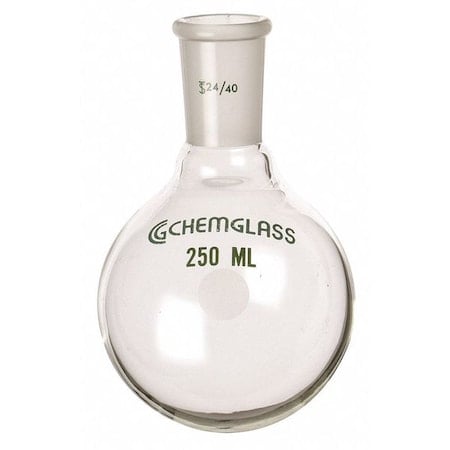 Boiling Flask, Colorless, 125 mm H MPN:CG-1506-14