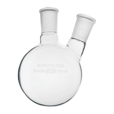 Round Bottom Flask, 100 mL, 86 mm H MPN:CG-1520-49