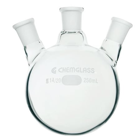 Round Bottom Flask, 500 mL, 140 mm H MPN:CG-1524-A-16