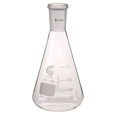 Erlenmeyer Flask, 125 mL, 130 mm H MPN:CG-1542-03