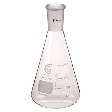 Erlenmeyer Flask, 250 mL, 160 mm H MPN:CG-1542-05