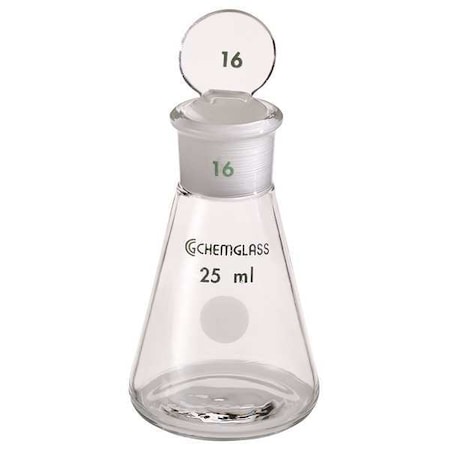 Erlenmeyer Flask, 50 mL, 75 mm H MPN:CG-1546-05