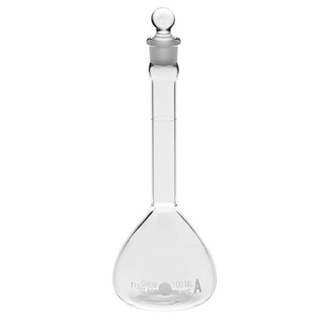 Volumetric Flask, 100 mL, 160 mm H MPN:CG-1600-05