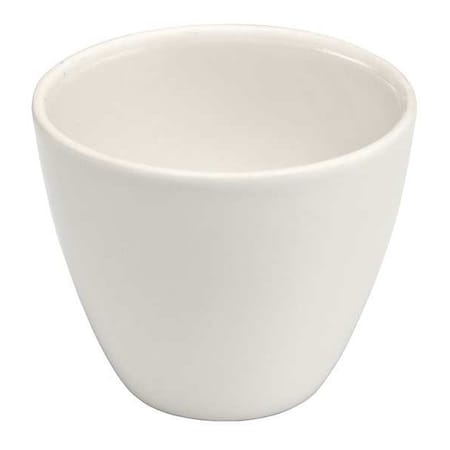 Crucible, Porcelain, 65 mm Dia, White MPN:CG-1882-05