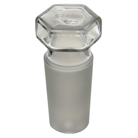 Stopper, Hex Head, Hollow, 24/40 MPN:CG-3006-01