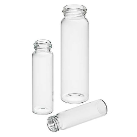 Vial, 45 mm H, Colorless, PK100 MPN:CG-4902-02