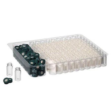 Vial, 57 mm H, Colorless, PK100 MPN:CG-4904-01