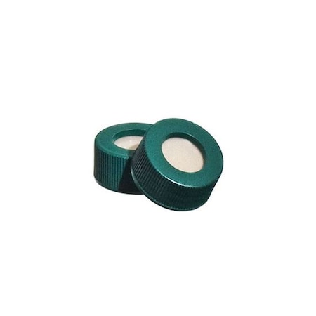 Cap, 15 mm Dia, Green, PK100 MPN:CG-4910-16