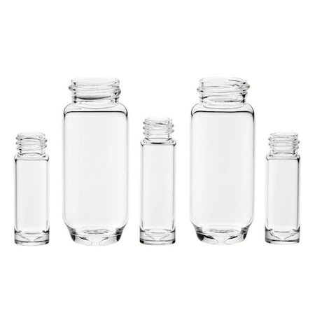 Vial, 45 mm H, Colorless, PK100 MPN:CG-4916-01